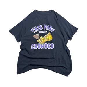 Marvel Thanos Infinity Gauntlet Graphic T-Shirt Unisex Large